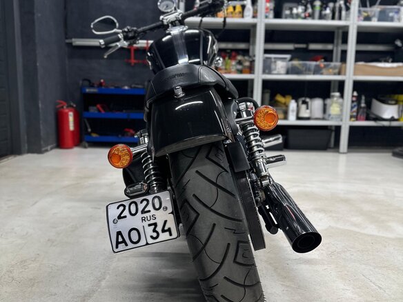 2010 Harley-Davidson Sportster 1200, чёрный, 750000 рублей - вид 4