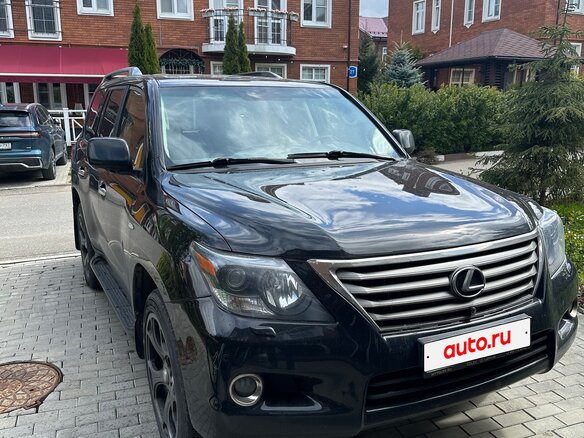 2008 Lexus LX 570 III, чёрный, 4950000 рублей
