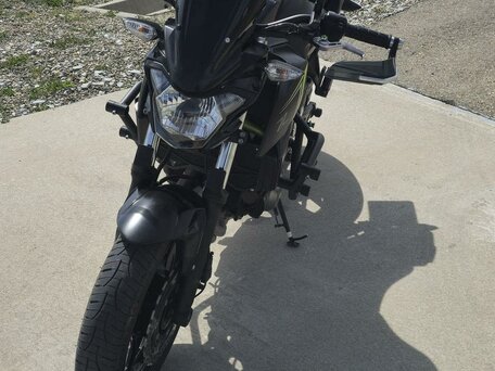 2017 Kawasaki Z 650, чёрный, 600000 рублей, вид 2
