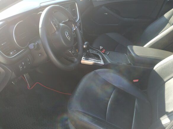 2015 Kia Optima III Рестайлинг, белый, 1860000 рублей - вид 11