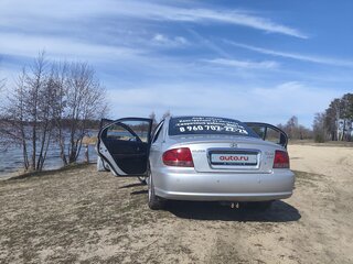2007 Hyundai Sonata ТагАЗ IV (EF) Рестайлинг, серебристый, 450000 рублей, вид 5