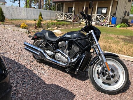 2005 Harley-Davidson V-Rod, чёрный, 950000 рублей, вид 3