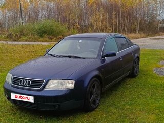 1997 Audi A6 II (C5), синий, 450000 рублей, вид 3