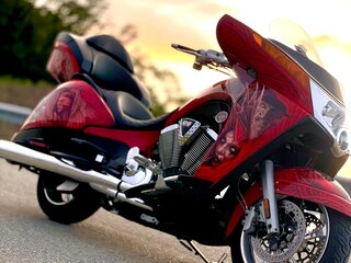 2009 Victory Vision Tour, красный, 905000 рублей, вид 5
