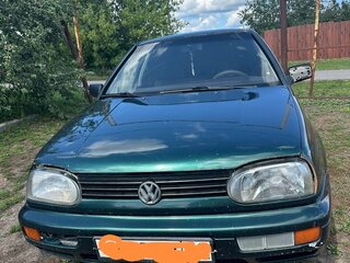 1997 Volkswagen Golf III, зелёный, 165000 рублей, вид 3