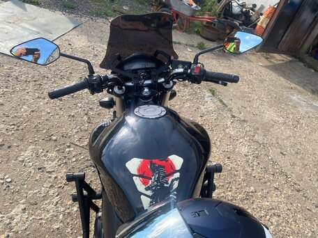 2011 Honda CB 600F Hornet, чёрный, 540000 рублей, вид 1
