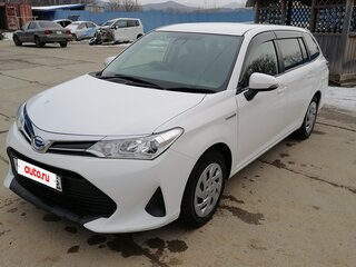 2019 Toyota Corolla Fielder XI (E160, E170) Рестайлинг 2, белый, 1300000 рублей, вид 1
