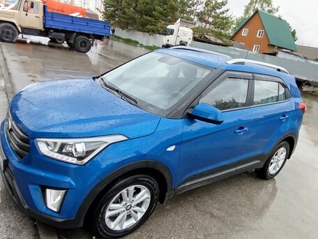 2017 Hyundai Creta I, синий, 1300000 рублей, вид 2
