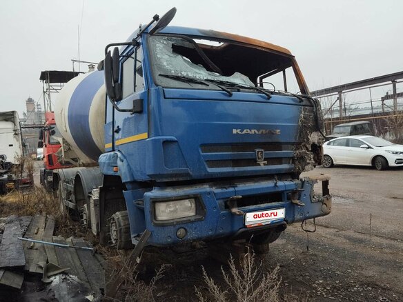 2023 КамАЗ Автобетоносмеситель, синий, 1549665 рублей - вид 1