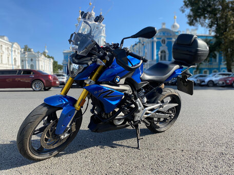 2017 BMW G 310 R, синий, 500000 рублей, вид 1