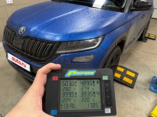 2023 Skoda Kodiaq GT, синий, 4050000 рублей, вид 4
