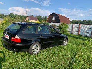 2003 BMW 3 серии 318d IV (E46) Рестайлинг, чёрный, 700000 рублей, вид 3