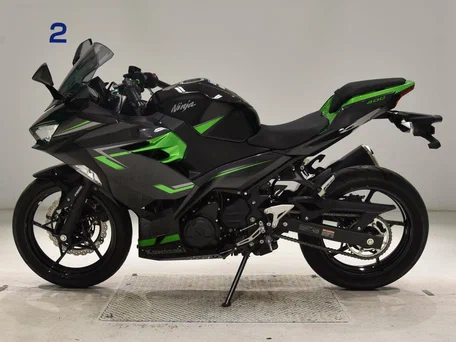2022 Kawasaki Ninja 400, чёрный, 630000 рублей, вид 5