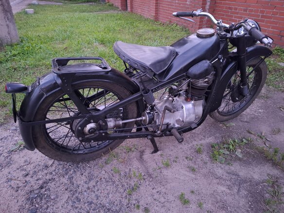 1950 BMW R 35, чёрный, 250000 рублей - вид 4
