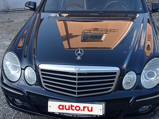 2007 Mercedes-Benz E-Класс 200 III (W211, S211) Рестайлинг, чёрный, 900000 рублей, вид 1