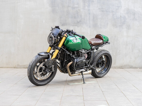2017 BMW R Nine T, зелёный, 2266642 рублей