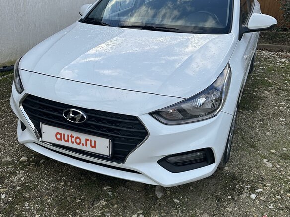 2020 Hyundai Solaris II, белый, 2000000 рублей