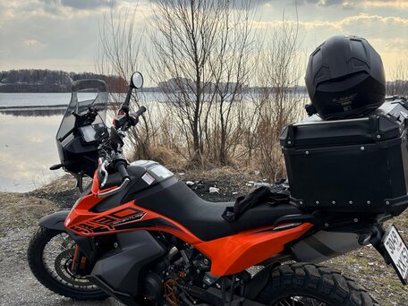 2021 KTM 890 Adventure, оранжевый, 1100000 рублей, вид 4