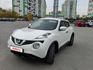 2015 Nissan Juke I Рестайлинг, белый, 1520000 рублей, вид 1