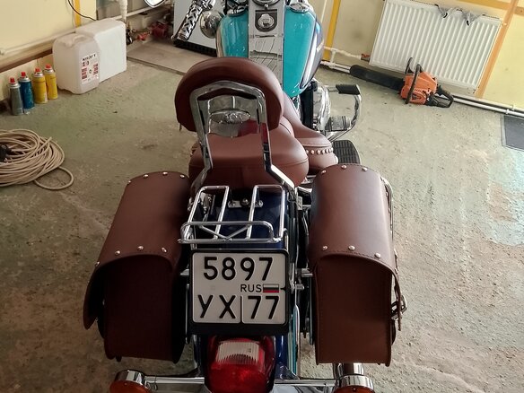 2004 Harley-Davidson Heritage, синий, 730000 рублей - вид 5