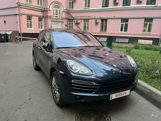 2010 Porsche Cayenne Diesel II (958), синий, 2890000 рублей, вид 2