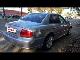 2008 Hyundai Sonata ТагАЗ IV (EF) Рестайлинг, серебристый, 350000 рублей, вид 1