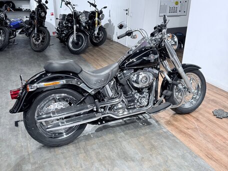2010 Harley-Davidson Fat Boy, чёрный, 1299000 рублей, вид 4