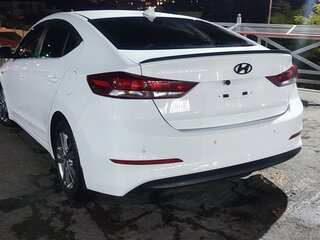2017 Hyundai Elantra VI (AD), белый, 1550000 рублей, вид 1