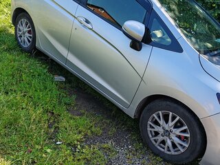2016 Honda Fit III, серебристый, 880000 рублей, вид 4