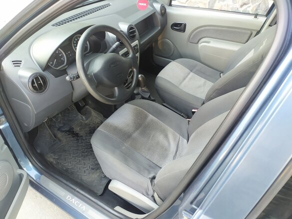 2008 Dacia Logan I, синий, 380000 рублей - вид 6