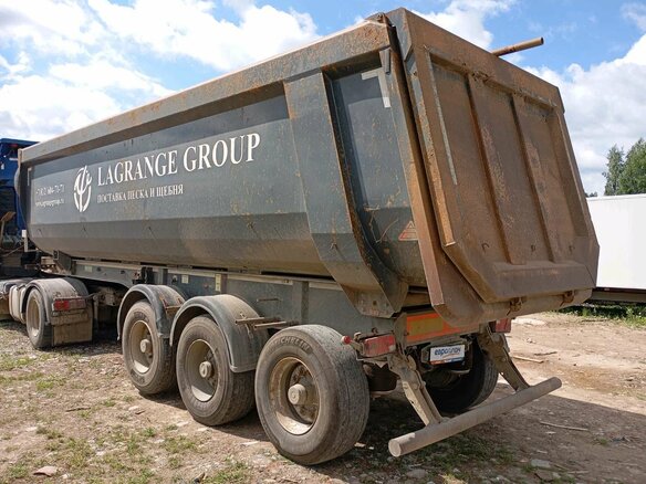 2021 Grunwald Полуприцеп самосвальный, серый, 1665000 рублей - вид 3