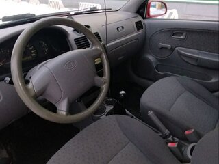 2004 Kia Rio I Рестайлинг, красный, 285000 рублей, вид 5