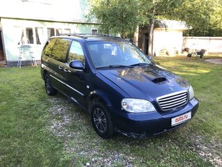 2006 Kia Carnival I Рестайлинг, синий, 550000 рублей, вид 4