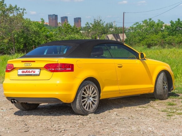 2008 Audi A3 II (8P) Рестайлинг 2, жёлтый, 1349999 рублей - вид 7