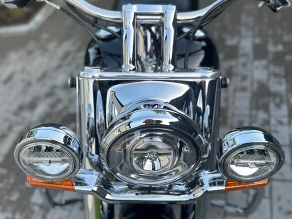 2018 Harley-Davidson Heritage, чёрный, 1250000 рублей - вид 8