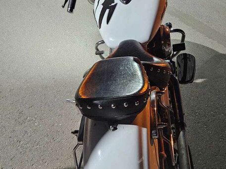 2001 Yamaha XVS400 Drag Star, белый, 395000 рублей, вид 4