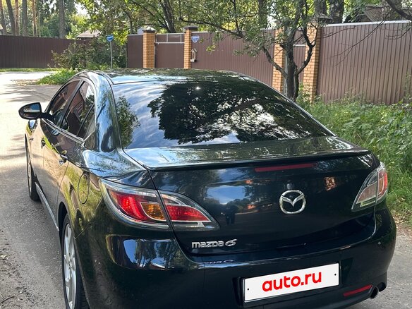 2012 Mazda 6 II (GH) Рестайлинг, чёрный, 1350000 рублей - вид 4