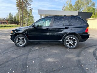 2002 BMW X5 3.0i I (E53), чёрный, 890000 рублей, вид 4