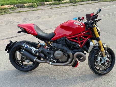 2014 Ducati Monster 1200, красный, 1100000 рублей, вид 1