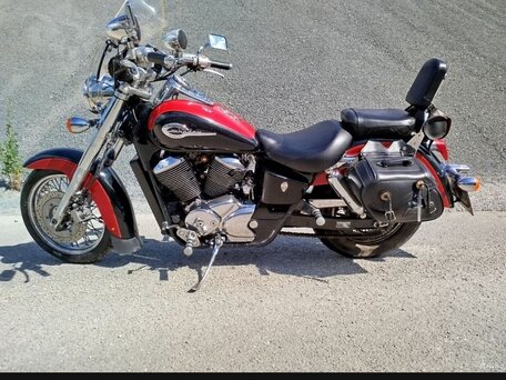 1997 Honda Shadow 400, красный, 305000 рублей, вид 4