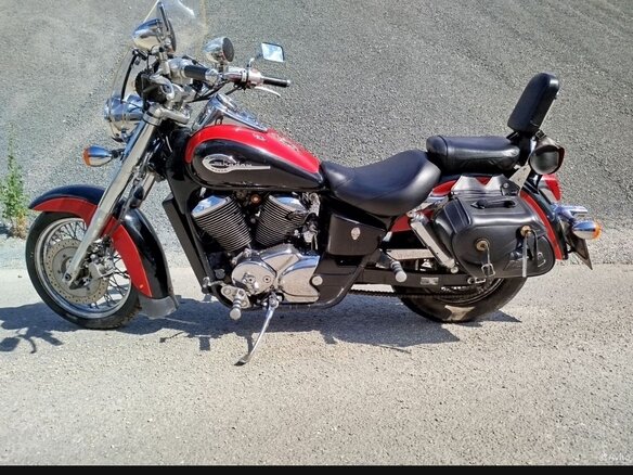 1997 Honda Shadow 400, красный, 305000 рублей - вид 3