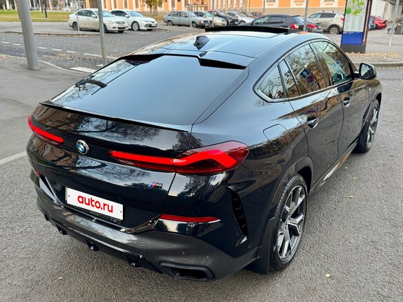 2020 BMW X6 40d III (G06), чёрный, 9490000 рублей - вид 6