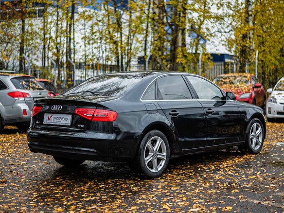 2012 Audi A4 IV (B8) Рестайлинг, чёрный, 1250000 рублей - вид 1
