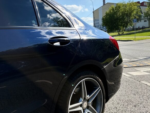 2016 Mercedes-Benz C-Класс 200 IV (W205), синий - вид 8
