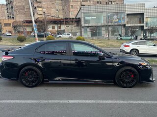 2020 Toyota Camry US Market VIII (XV70), чёрный, 4050000 рублей, вид 5