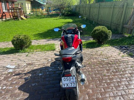 2012 Honda VFR 1200, красный, 850000 рублей, вид 4