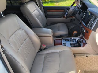 2003 Lexus LX 470 II Рестайлинг, белый, 1700000 рублей, вид 3