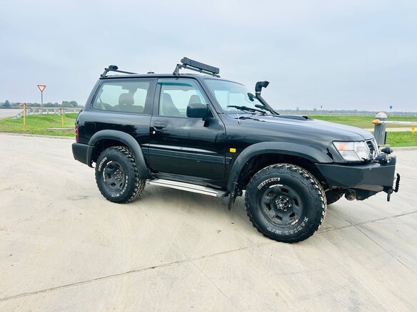 2000 Nissan Patrol V (Y61), чёрный, 1500000 рублей - вид 2