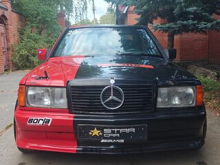 1987 Mercedes-Benz 190 (W201), чёрный, 680000 рублей, вид 2