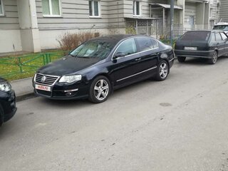 2009 Volkswagen Passat B6, чёрный, 720000 рублей, вид 1